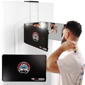 The 360 Mirror - 3 Way Mirror for Self Hair Cutting