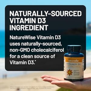 NatureWise Vitamin D3（200 Count）