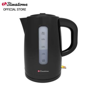 Binatone 3 Litres Electric Jug (CEJ-3000G)- Black + 2 Years Warranty