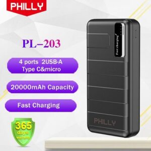 Philly 20000mAh Power Charging Bank Portable Charger Ultra Slim